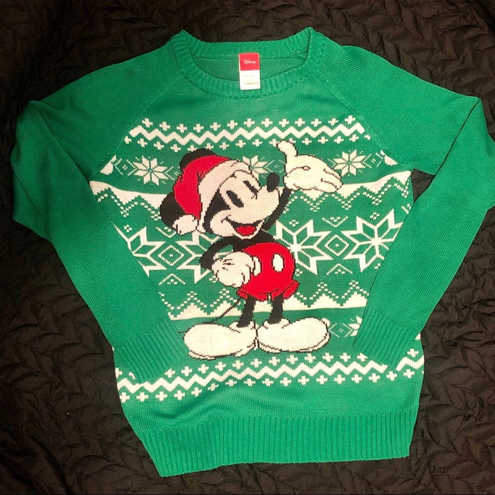 Disney ugly Christmas sweater
